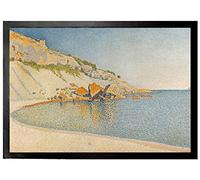 1art1 Paul Signac Cap Lombard, Cassis, Opus 196, 1889 Felpudo Alfombra 70x50 cm