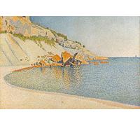 1art1 Paul Signac Cap Lombard, Cassis, Opus 196, 1889 Fotomural Autoadhesivo 180x120 cm