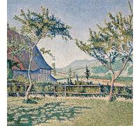 1art1 Paul Signac Póster Comblat-Le-Château, El Prado, 1886 Póster Impresión Artística 100x100 cm