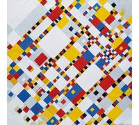 1art1 Piet Mondrian Póster Victory Boogie Woogie, 1944 Póster Impresión Artística 70x70 cm