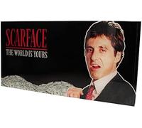 1art1 - Póster de Cristal (23.6 x 11.8 in), diseño de Scarface con Texto en inglés