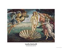1art1 Sandro Botticelli Póster El Nacimiento De Venus, 1483-1485 Cartel 91x61 cm