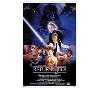 1art1 Star Wars Póster Episodio Vi, El Retorno del Jedi, Cartel De Cine Cartel 91x61 cm