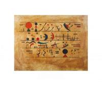 1art1 Vassili Kandinsky Póster Líneas De Signos, 1931 Cartel 91x61 cm