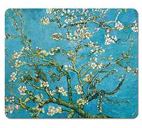 1art1 Vincent Van Gogh Almendro En Flor, 1890 Alfombrilla para Ratón 23x19 cm