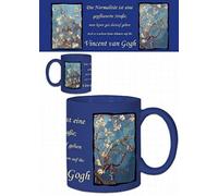 1art1 Vincent Van Gogh Almond Branches In Bloom with Quotation, In German Taza Foto 9x8 cm