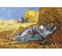 1art1 Vincent Van Gogh Noon Rest from Work After Millet, 1889 Fotomural Autoadhesivo 180x120 cm
