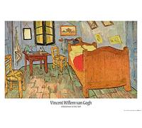 1art1 Vincent Van Gogh Póster El Dormitorio En Arlés, 1889 Cartel 91x61 cm