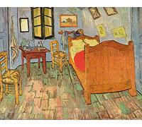 1art1 Vincent Van Gogh Póster El Dormitorio En Arlés, 1889 Póster Impresión Artística 50x40 cm