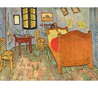 1art1 Vincent Van Gogh Póster El Dormitorio En Arlés, 1889 Póster Impresión Artística 80x60 cm