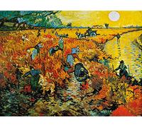 1art1 Vincent Van Gogh Póster El Viñedo Rojo, 1888 Póster Impresión Artística 80x60 cm