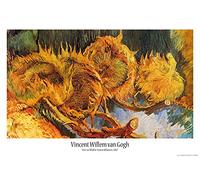 1art1 Vincent Van Gogh Póster Four Withered Sunflowers, 1887 Cartel 91x61 cm