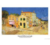 1art1 Vincent Van Gogh Póster La Casa Amarilla En Arlés, 1888 Cartel 91x61 cm