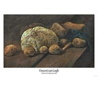 1art1 Vincent Van Gogh Póster Still Life with Cabbage and Clogs, 1881 Cartel 91x61 cm