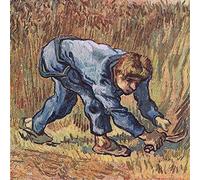 1art1 Vincent Van Gogh Póster The Sower with A Sickle, 1889, Detail Póster Impresión Artística 40x40 cm