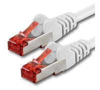 1aTTack 7935028-GB - Cable de Red SSTP con Conectores RJ45 (Doble apantallamiento, Cat. 6, 1 m), Color Blanco