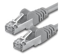 1aTTack - Cable de red FTP Cat 5e con 2 conectores RJ45 Gris 3 m