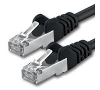 1aTTack - Cable de red FTP Cat 5e con 2 conectores RJ45 Negro 5 m