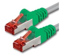 1aTTack - Cable de red SFTP PIMF con 2 conectores RJ45 (categoría 6) Crossover - 1 Pieza 1m