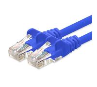 1aTTack - Cable de red UTP con conectores RJ45 (categoría 5) azul 2m