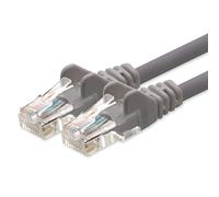 1aTTack - Cable de Red UTP con Conectores RJ45 (categoría 5) Gris 7m