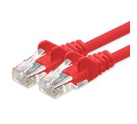 1aTTack - Cable de red UTP con conectores RJ45 (categoría 5) rojo 7m