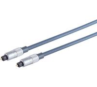 1aTTack.de 1 cable Toslink de 0,5 m para cine en casa, contactos chapados en oro de 0,5 m
