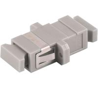 1aTTack.de 10 conectores de fibra óptica Keystone OM1 u OM2 (UPC o PC) SC-Simplex hembra a SC-Simplex hembra Multimodo, color beige
