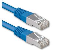 1aTTack.de® 10m - azul - 1 Pieza - CAT6 CAT 6 Ethernet LAN cable de red 1000 Mbit/s CAT6 Doble blindado PIMF 250MHz libre de halógenos compatible con CAT5e CAT6a CAT7 CAT8