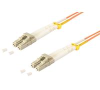 1aTTack.de 1x 2m OM2 LWL DX DUPLEX cable de conexión LC/UPC - LC/UPC MM MULTIMODALE - 50/125 µm LSZH naranja