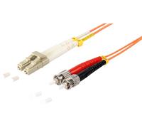 1aTTack.de 1x 3m OM2 LWL DX DUPLEX cable de conexión LC/UPC - ST/UPC MM MULTIMODALE - 50/125 µm LSZH naranja