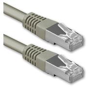 1aTTack.de® 2m - gris - 1 Pieza - CAT6 CAT 6 Ethernet LAN cable de red 1000 Mbit/s CAT6 Doble blindado PIMF 250MHz libre de halógenos compatible con CAT5e CAT6a CAT7 CAT8