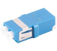 1aTTack.de 3 conectores Keystone de fibra óptica OS1 / OS2 (UPC o PC) LC Duplex hembra a LC Duplex hembra monomodo, azul