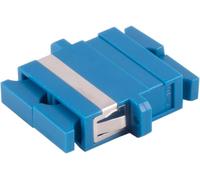 1aTTack.de 3 conectores Keystone de fibra óptica OS1/OS2 (UPC o PC) SC Duplex hembra a SC Duplex hembra monomodo azul