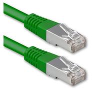 1aTTack.de® 30m - verde - 1 Pieza - CAT6 CAT 6 Ethernet LAN cable de red 1000 Mbit/s CAT6 Doble blindado PIMF 250MHz libre de halógenos compatible con CAT5e CAT6a CAT7 CAT8