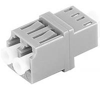 1aTTack.de 3x conectores keystone de fibra óptica OM1 u OM2 (UPC o PC) LC duplex hembra a LC duplex hembra multimodo beige