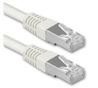 1aTTack.de® 7,5m - blanco - 1 Pieza - CAT6 CAT 6 Ethernet LAN cable de red 1000 Mbit/s CAT6 Doble blindado PIMF 250MHz libre de halógenos compatible con CAT5e CAT6a CAT7 CAT8