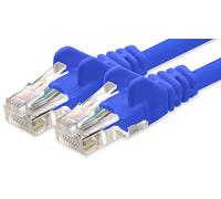 1aTTack.de Cable de Red Cat.6 - Azul - 1 x - 7,5m - Cat6 Cable ethernet Lan 1000 Mbits (PoE) Patch Cable Compatible con Cat5 Cat6a Cat7 Cat8 Internet módem DSL Fritz Box