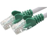 1aTTack.de Cable de Red Cat.6 - Cat6 Cable ethernet Lan 1000 Mbits (PoE) Patch Cable Compatible con Cat5 Cat6a Cat7 Cat8 Crossover - 1x 0,25m
