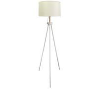 1BEL AIR HOME - Lámpara de Pie NAPOLI Trípode de 3 Patas, Altura 160 CM, Diseño Elegante y Moderno, Perfecta para Sala, Dormitorio, Oficina, 1xE-27 (BOMBILLA NO INCLUIDA) (BLANCO)
