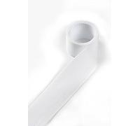 1buy3 Cinta de polipropileno de 40 mm de ancho, 4 metros de largo, color: 1 - Blanco | también de 20mm, 25mm, 30mm o 50mm de ancho | en 4 o 12 metros | 30 colores