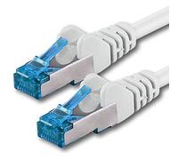1CONN 1 cable de red Ethernet CAT-6a de 10,0 m, conector RJ-45, SFTP, 10 GB/s, color blanco