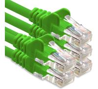 1CONN Cable de red CAT-6 RJ45 5x 0,5 m - Verde