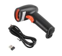 1D 2D Barcode Scanner inalámbrico Bluetooth CMOS Imágenes Lector de código de Barras de escaneo de Alta Velocidad para almacén de supermercados Material de PC ABS