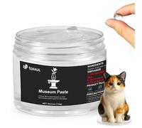 1DFAUL 110 g de gel de museo, pasta de museo transparente, reutilizable y sin residuos, objetos sólidos de colección y decoraciones para evitar golpes y caídas