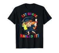 1er Grado Graduación Dabbing Boy Class Nailed it Grad Kids Camiseta
