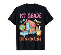 1er Grado Vamos a Hacer Esta Aventura Escolar aprendiendo diversión para niños Camiseta
