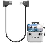 1FT Cable de Control Remoto para DJI Mavic 3 Mini 2 Mini 3 Pro Air 2S Mavic Air 2 DJI RC N1, DJI Drone Cable 90 Grados OTG, Cable de Datos Accesorios
