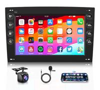 1G+32G Android Radio de Coche 2 DIN para Renault Megane 2 2002-2009 7 Pulgadas Pantallas Radio Coche con Navi GPS WiFi iOS/Android Mirror Link Bluetooth FM/RDS/USB/EQ Lenkradsteuerung Cámara Trasera