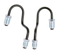 1K0611763E 2 piezas línea de freno trasero, manguera de freno trasero, juego de tubos de línea de freno trasero de repuesto para 2003-2013 A3 8P TT 8J Golf Mk5 Mk6 4120001 4120002 1K0611763F
